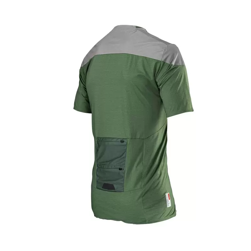 Maillot VTT Manches Courtes AllMtn 3.0 Gris/Vert Taille XS #2