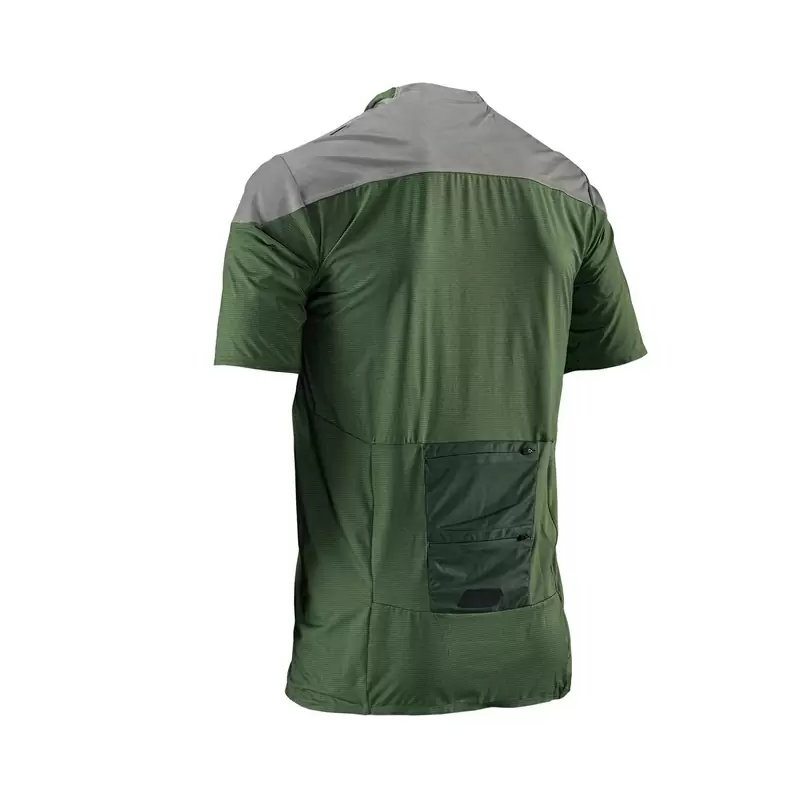 Maillot VTT Manches Courtes AllMtn 3.0 Gris/Vert Taille XS #3