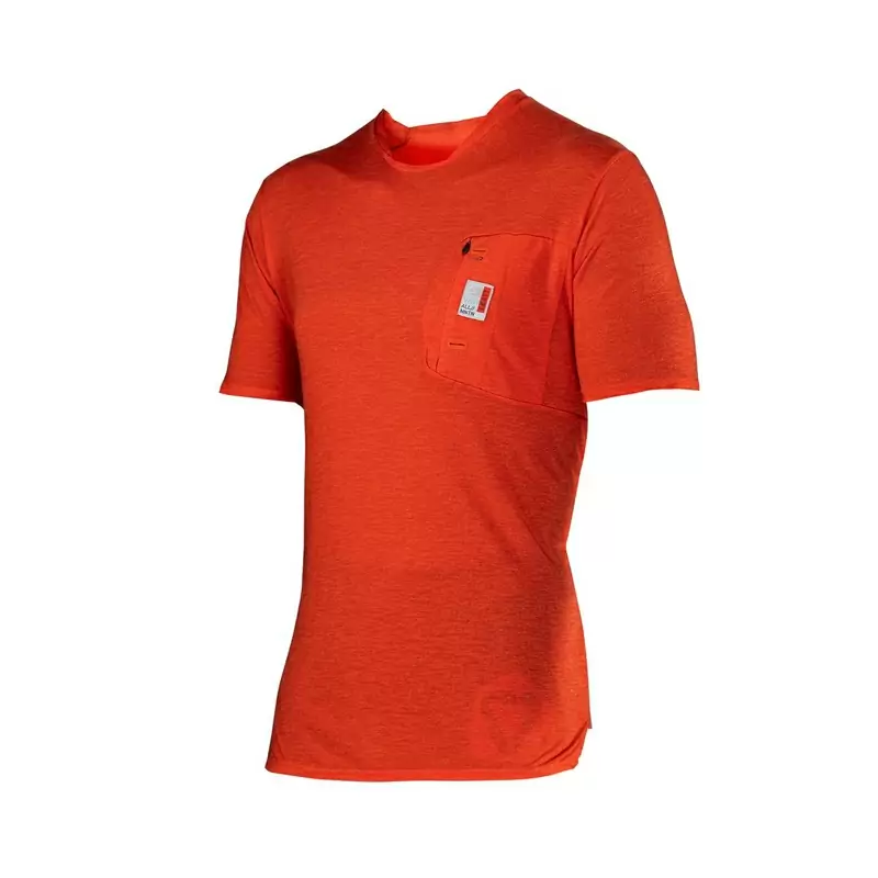 Maglia Maniche Lunghe MTB AllMtn 2.0 Arancio Taglia XS #4