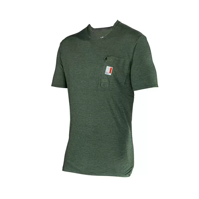 Maglia Maniche Corte MTB AllMtn 2.0 Verde Taglia XS #4