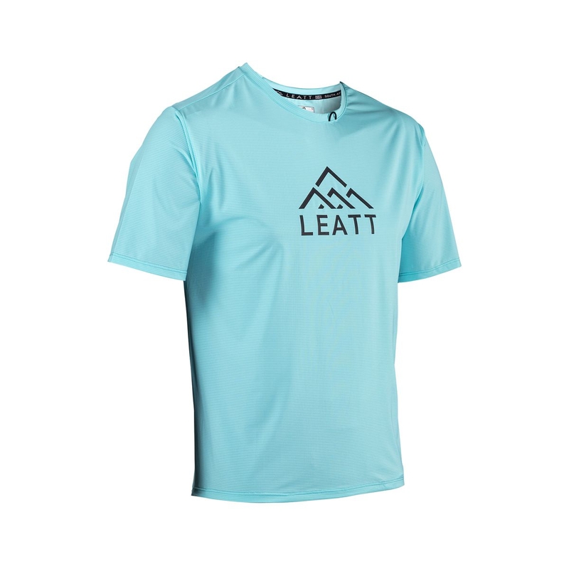 Maillot VTT Trail X-Flow 1.0 manches courtes bleu clair taille XS
