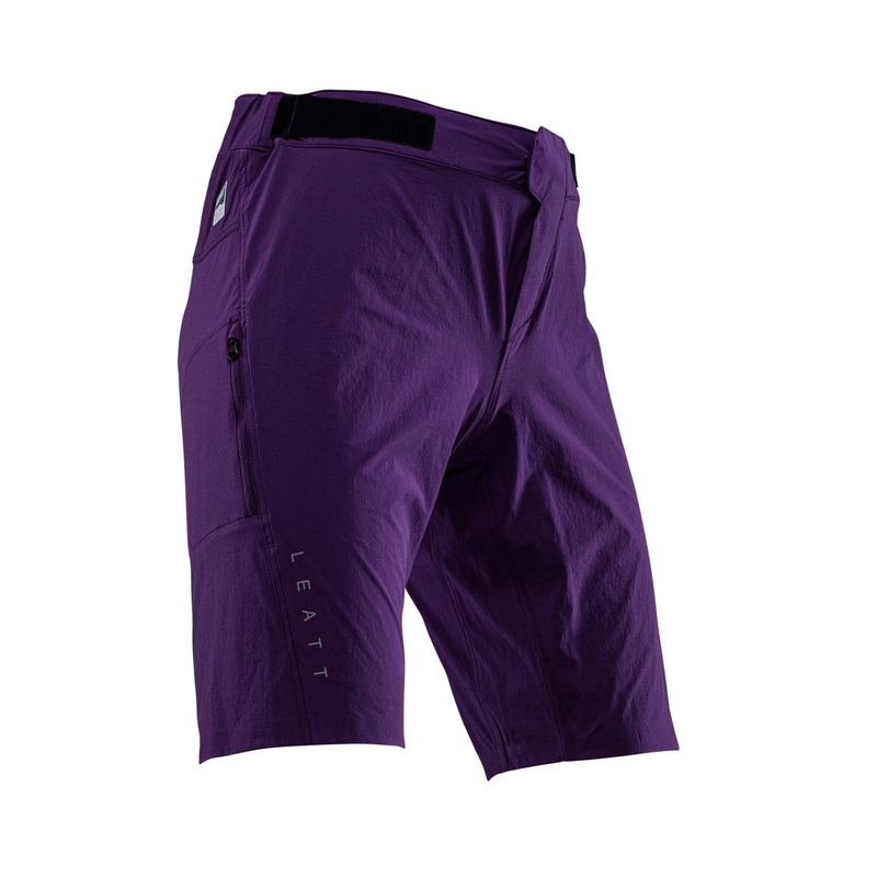 Pantaloncini MTB Trail 1.0 Viola Taglia XS