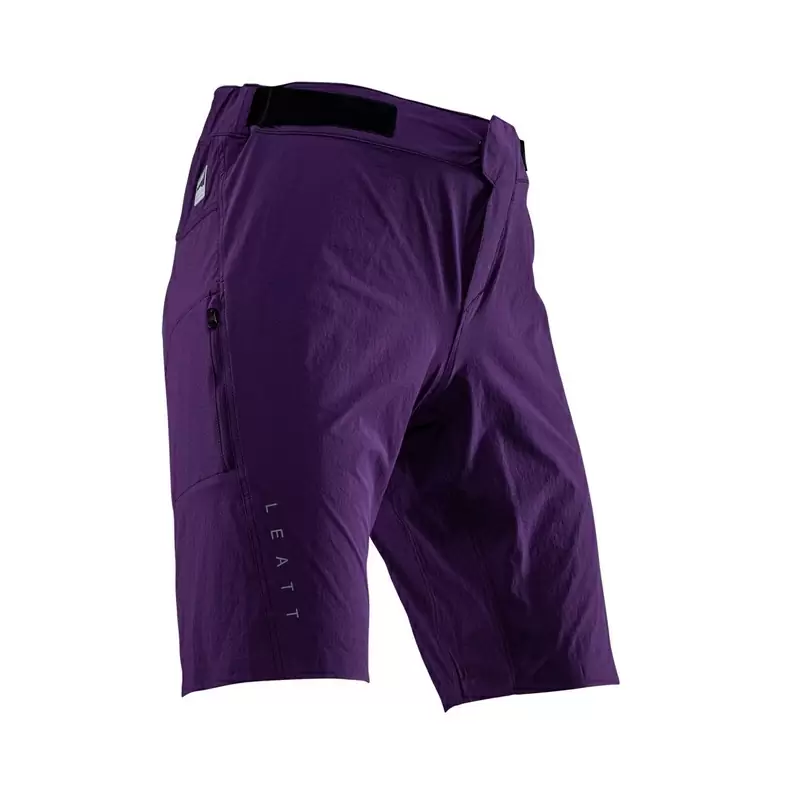 Pantaloncini MTB Trail 1.0 Viola Taglia XS - image