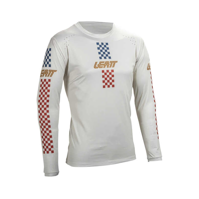 Maglia Maniche Lunghe MTB Enduro 4.0 Bianco Taglia XS