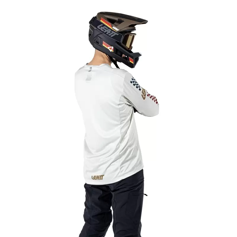 Maglia Maniche Lunghe MTB Enduro 4.0 Bianco Taglia XS #3