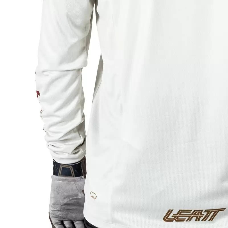 Maglia Maniche Lunghe MTB Enduro 4.0 Bianco Taglia XS #4