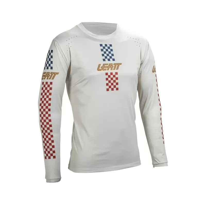 Maglia Maniche Lunghe MTB Enduro 4.0 Bianco Taglia S - image
