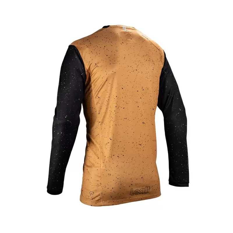 MTB Enduro 4.0 Langarmtrikot Braun/Schwarz Größe M #7