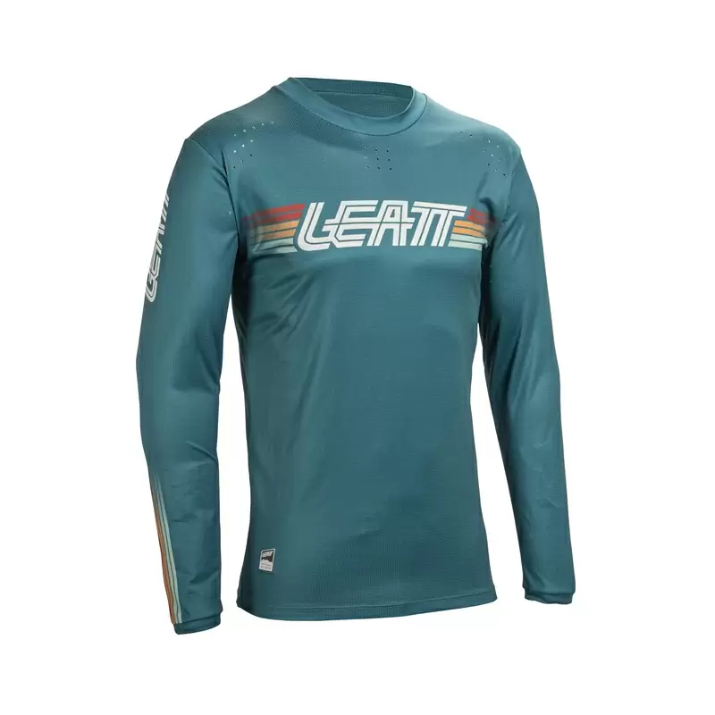 Maglia Maniche Lunghe MTB Enduro 4.0 Blu Taglia S - image