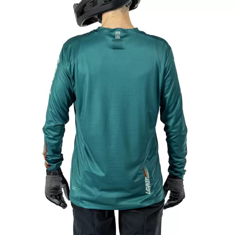 Maglia Maniche Lunghe MTB Enduro 4.0 Blu Taglia S #6