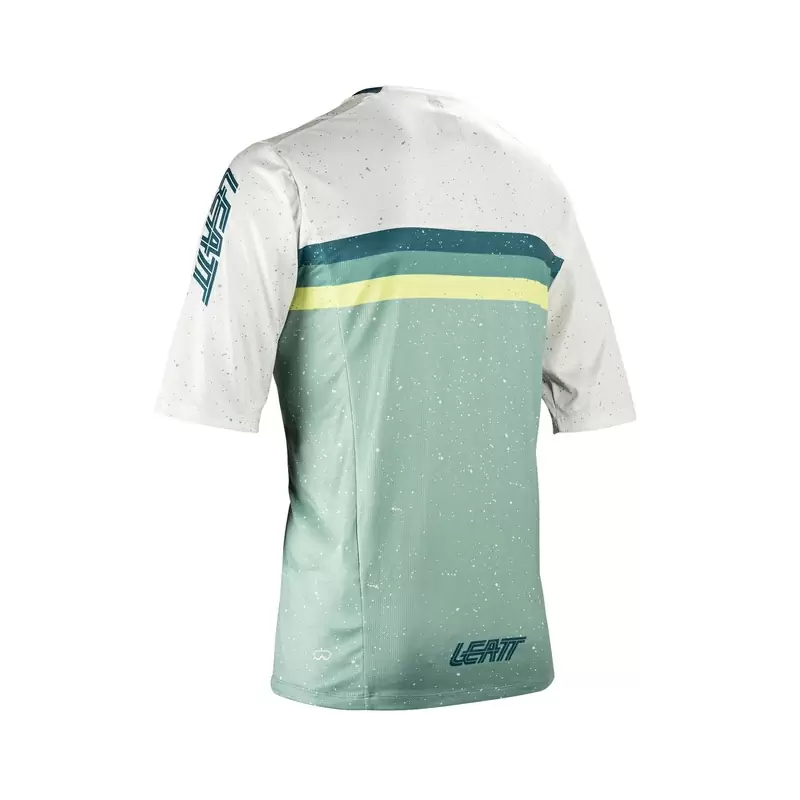 Maglia Maniche Corte MTB Enduro 3.0 Bianco/Verde Taglia S #5