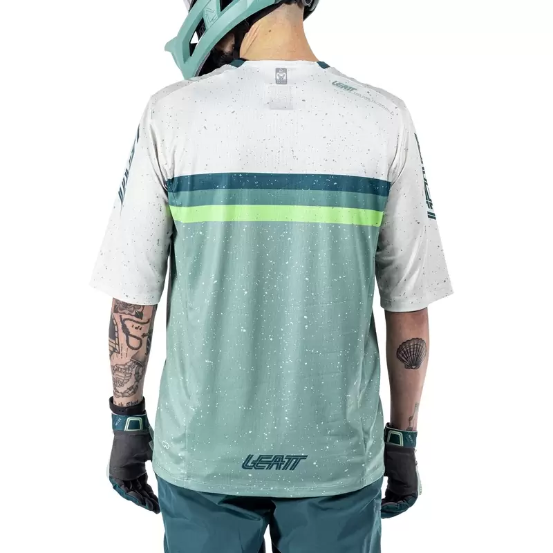 Maglia Maniche Corte MTB Enduro 3.0 Bianco/Verde Taglia S #7