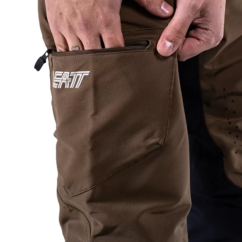 Pantaloni Lunghi MTB Enduro 3.0 Marrone/Nero Taglia XS #3