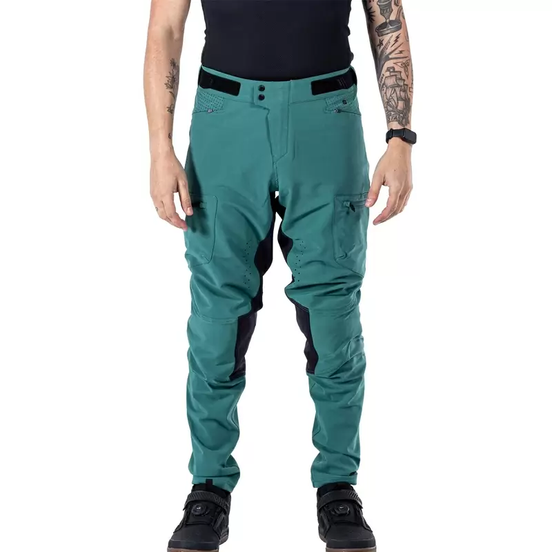 Pantaloni Lunghi MTB Enduro 3.0 Blu/Nero Taglia XXL #7