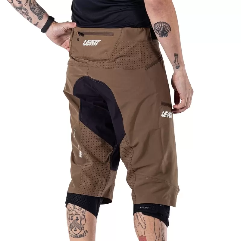 Pantaloncini MTB Enduro 3.0 Marrone Taglia S #4