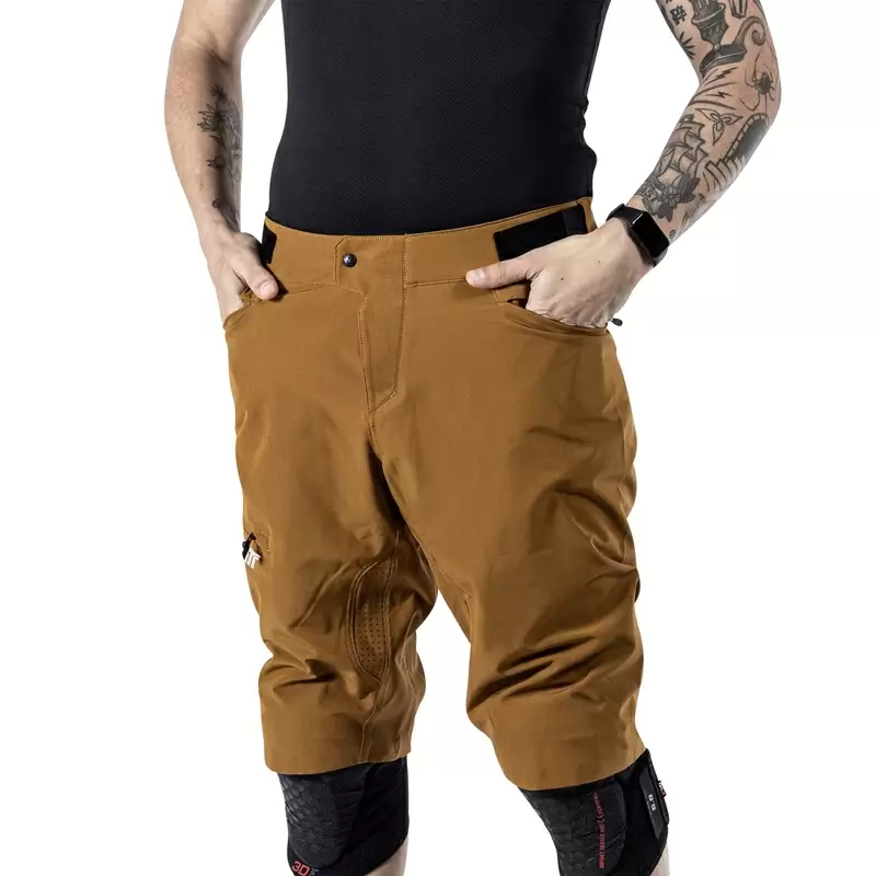 Pantalón Corto MTB Enduro 1.0 Marrón Talla XS #4