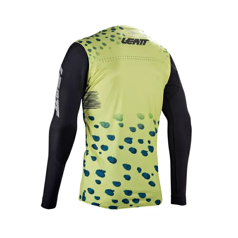 Maglia Maniche Lunghe MTB Gravity 5.0 Verde/Nero Taglia S #1