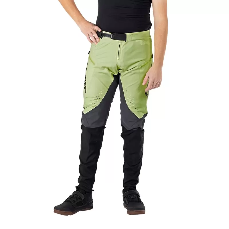 Pantaloni Lunghi MTB Gravity 5.0 Verde/Nero Taglia XS #3