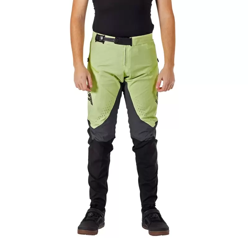 Pantaloni Lunghi MTB Gravity 5.0 Verde/Nero Taglia XS #5