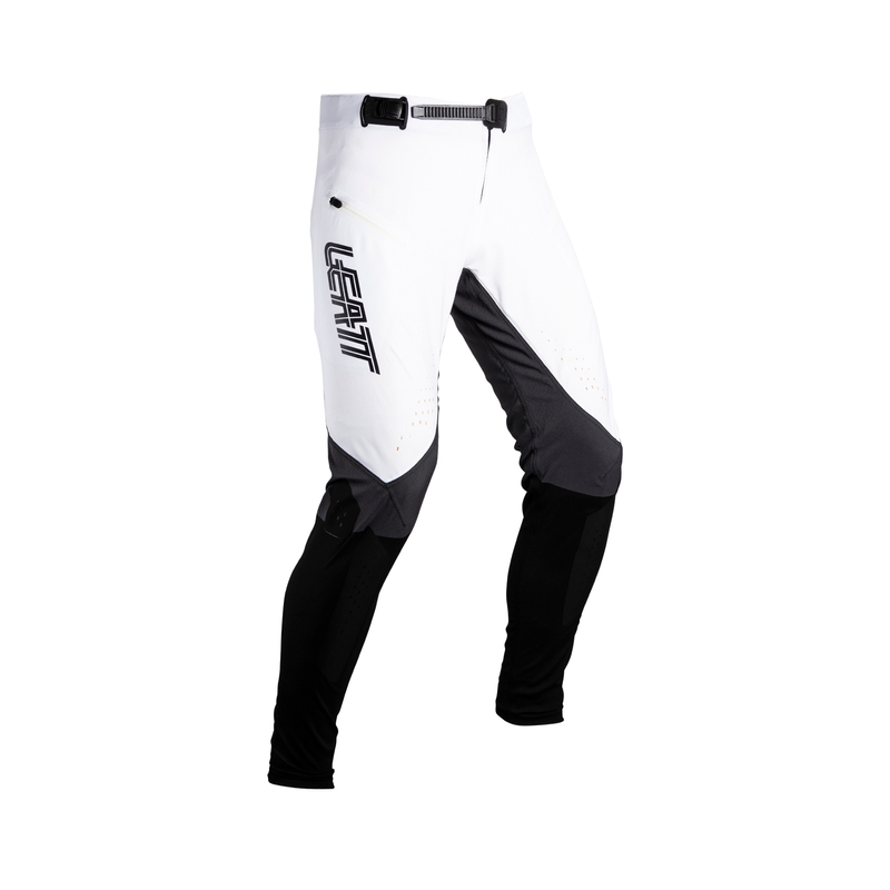 Pantaloni Lunghi MTB Gravity 5.0 Bianco/Nero Taglia XS