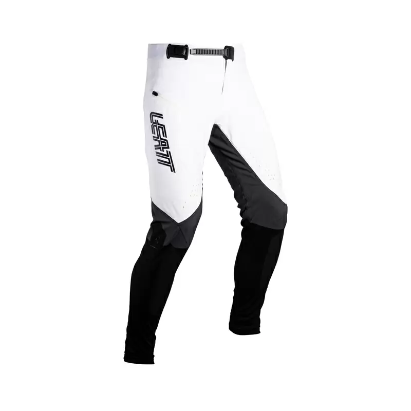 Pantaloni Lunghi MTB Gravity 5.0 Bianco/Nero Taglia XS - image