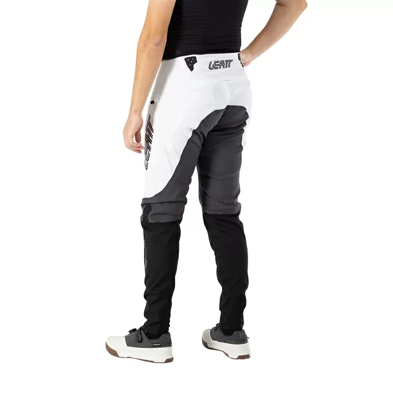 Pantaloni Lunghi MTB Gravity 5.0 Bianco/Nero Taglia XS #5