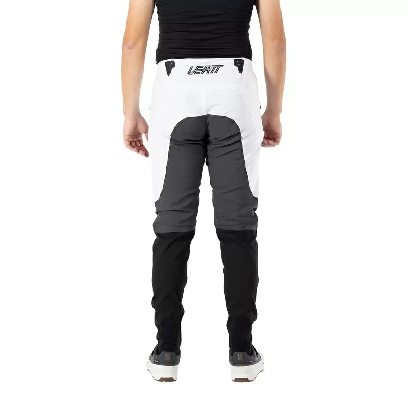 Pantaloni Lunghi MTB Gravity 5.0 Bianco/Nero Taglia XS #6