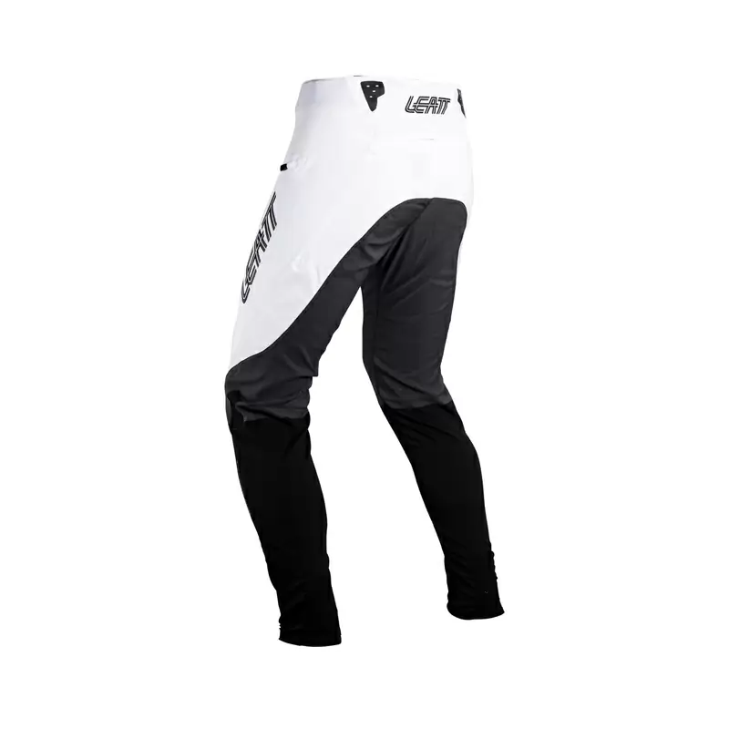 Pantaloni Lunghi MTB Gravity 5.0 Bianco/Nero Taglia XS #7