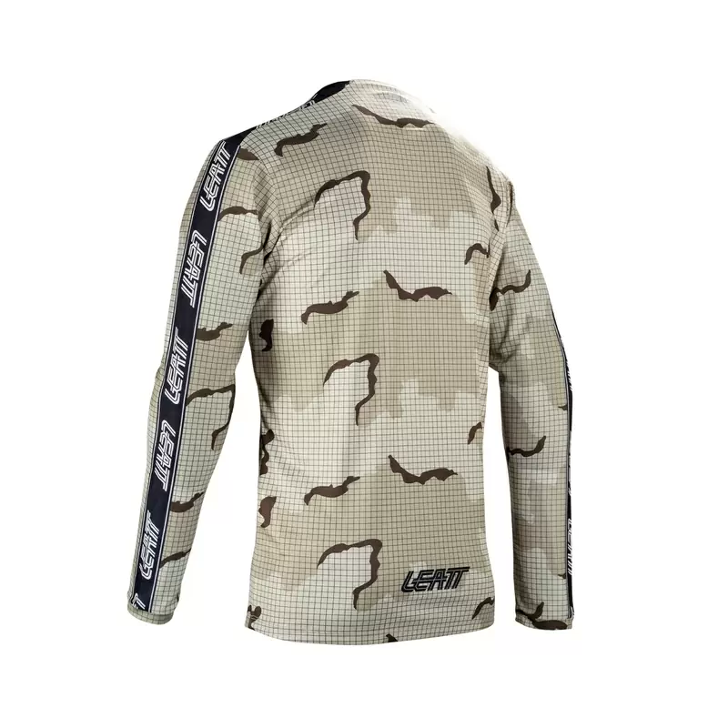 Maglia Maniche Lunghe MTB Gravity 3.0 Grigio Camo Taglia M #1