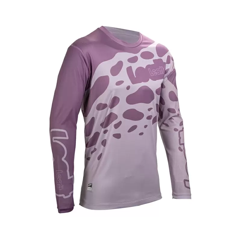 Maglia Maniche Lunghe MTB Gravity 3.0 Lilla Taglia XS - image