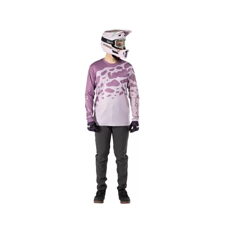 MTB Gravity 3.0 Long Sleeve Jersey Lilac Size S #2