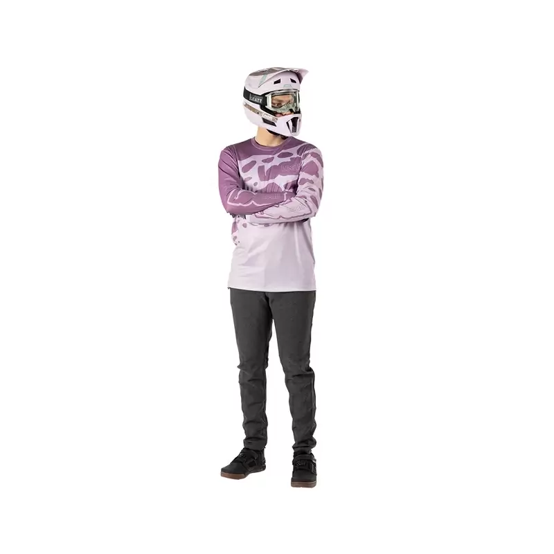 Maillot VTT Gravity 3.0 manches longues lilas taille S #5