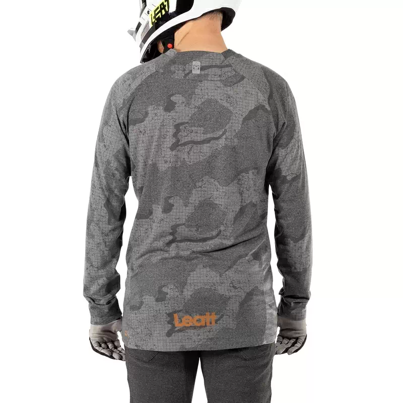 Maglia Maniche Lunghe MTB Gravity 2.0 Grigio Camo Taglia S #5