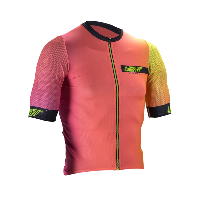 Maglia Maniche Corte MTB Endurance 6.0 Rosa/Giallo Taglia XXL
