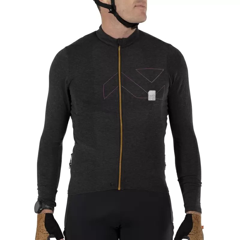 MTB Endurance 4.0 Langarmtrikot Schwarz Größe XL #3