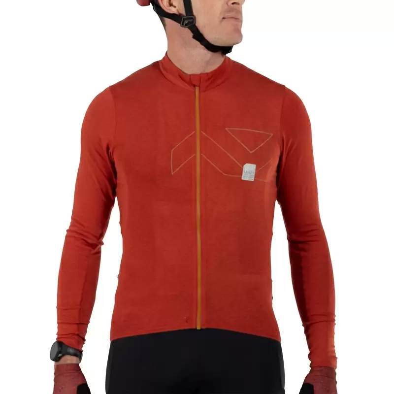 Maglia Maniche Lunghe MTB Endurance 4.0 Rosso Taglia S #4