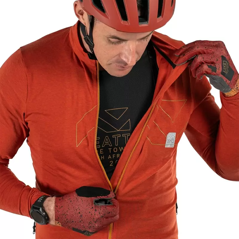 Maglia Maniche Lunghe MTB Endurance 4.0 Rosso Taglia M #5