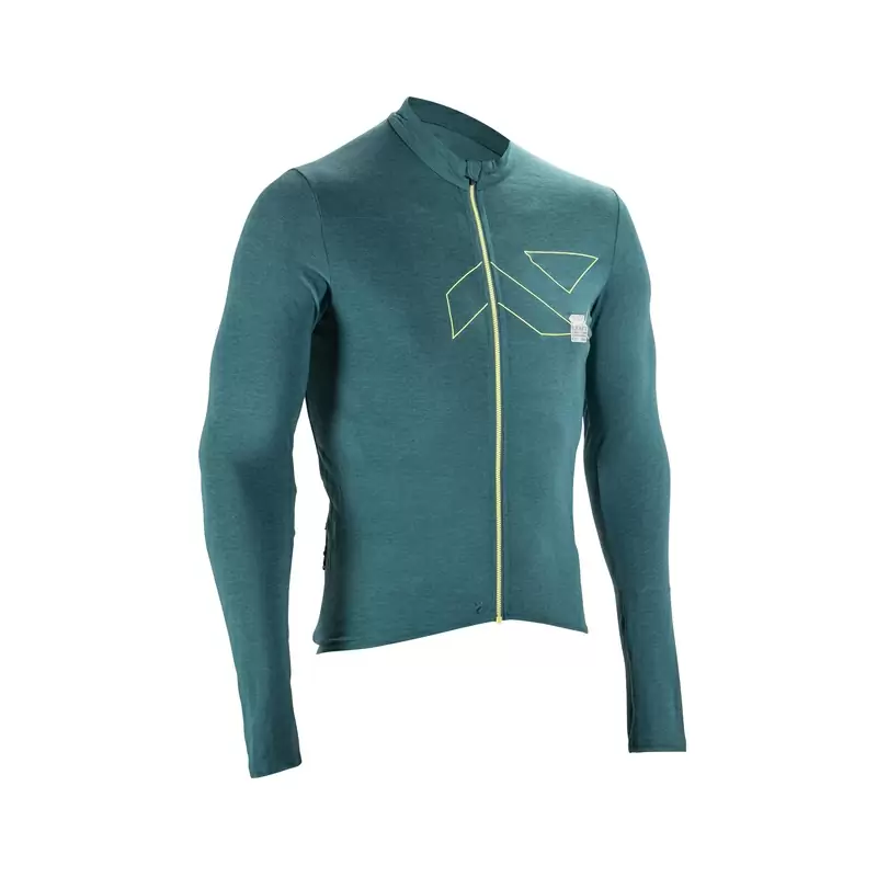 MTB Endurance 4.0 Long Sleeve Jersey Blue Size M - image