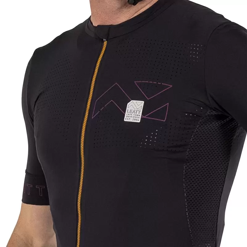 MTB Endurance 5.0 Kurzarmtrikot Schwarz Größe 3XL #2