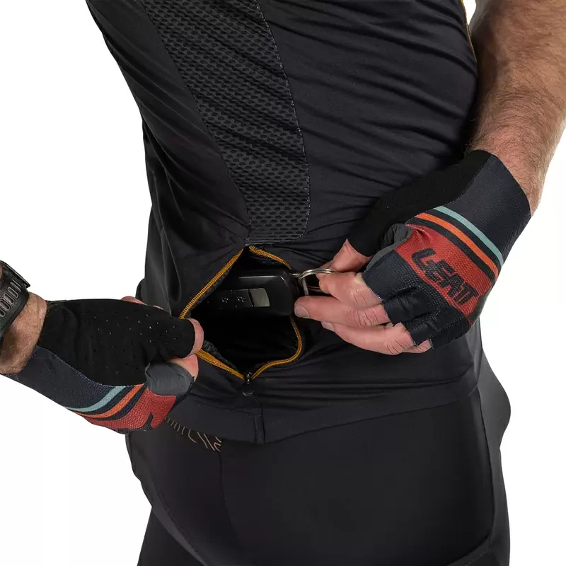 MTB Endurance 5.0 Kurzarmtrikot Schwarz Größe 3XL #3