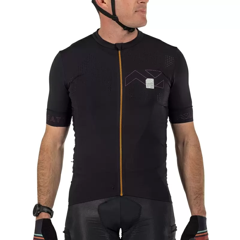 MTB Endurance 5.0 Kurzarmtrikot Schwarz Größe 3XL #5