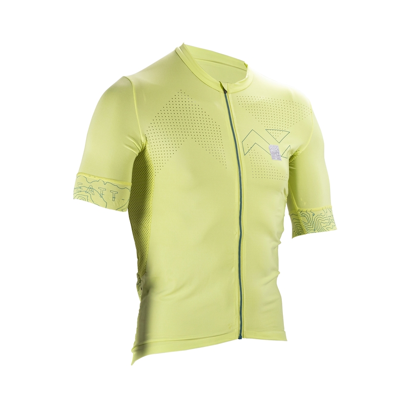 MTB Endurance 5.0 Short Sleeve Jersey Yellow Size S