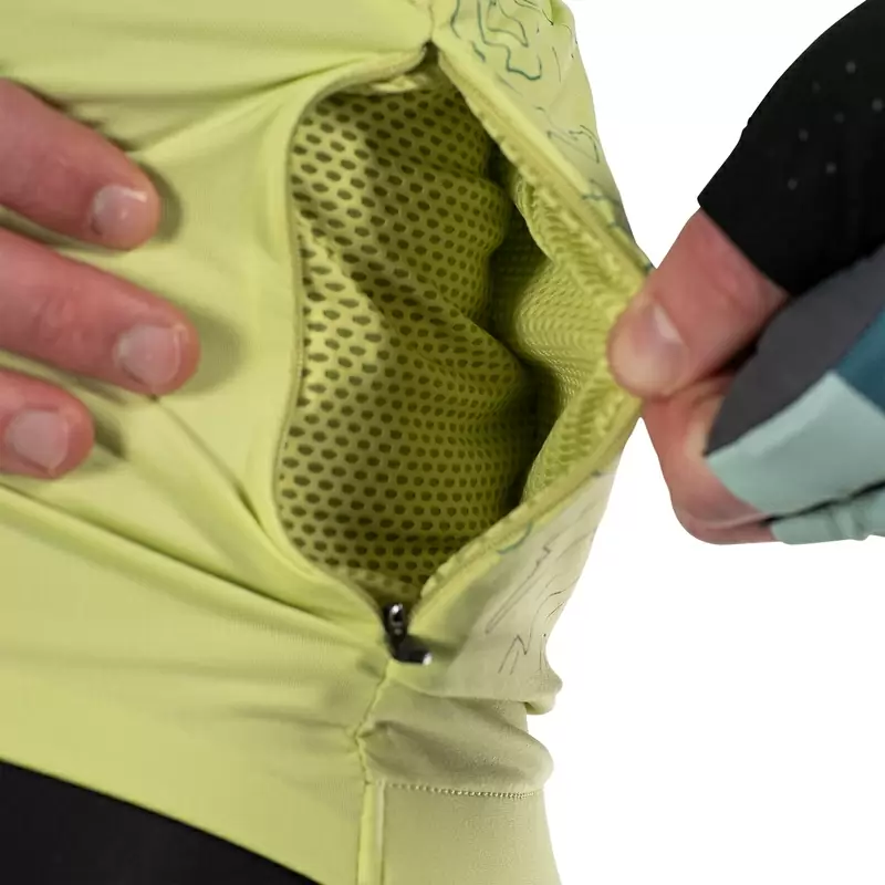 Camisola MTB Endurance 5.0 manga curta amarelo tamanho M #3