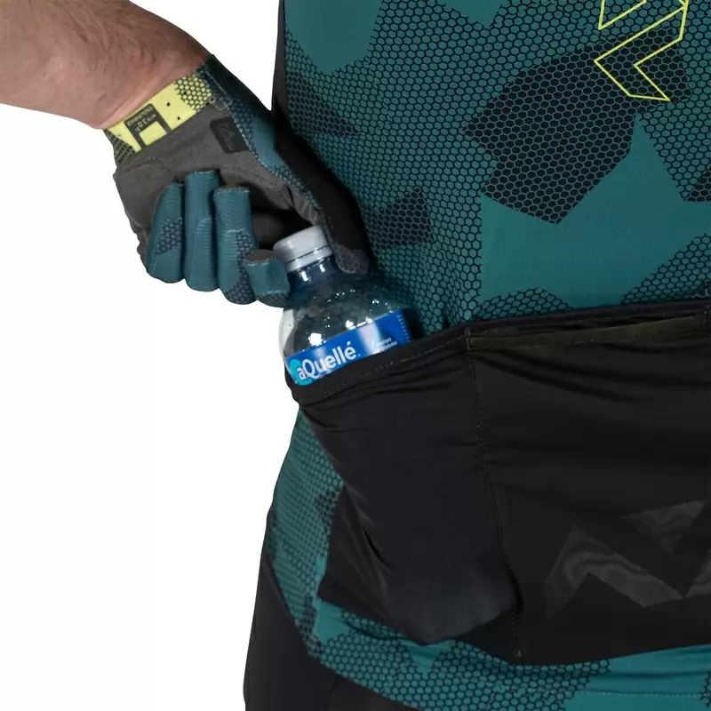Maglia Maniche Corte MTB Endurance 5.0 Blu/Nero Taglia L #1