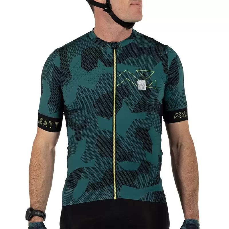 Maglia Maniche Corte MTB Endurance 5.0 Blu/Nero Taglia L #5