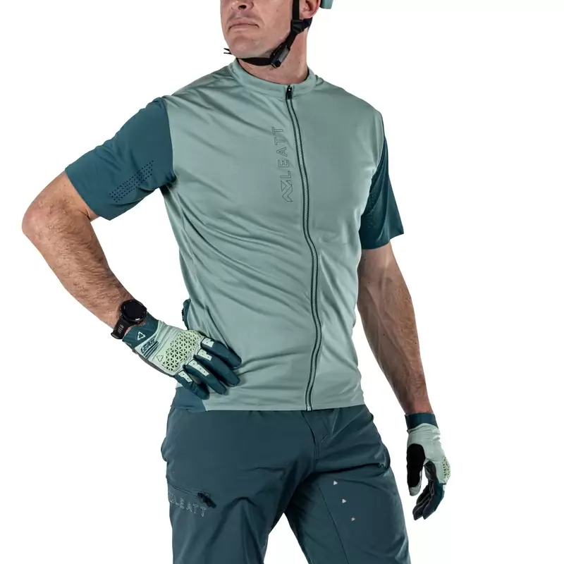 MTB Trail 3.0 Kurzarmtrikot Grün Größe XS #5