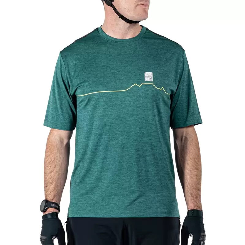 MTB Trail 1.0 Kurzarmtrikot Blau Größe XS #6