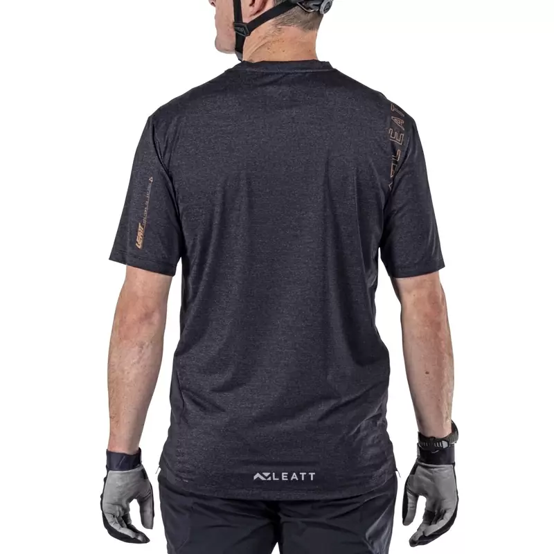 Maglia Maniche Corte MTB Trail 1.0 X-Flow Nero Taglia XS #6