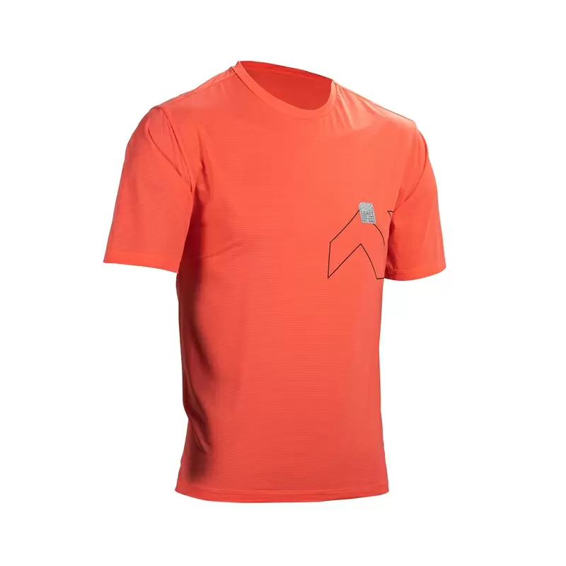 Maglia Maniche Corte MTB Trail 1.0 X-Flow Rosa Taglia M - image