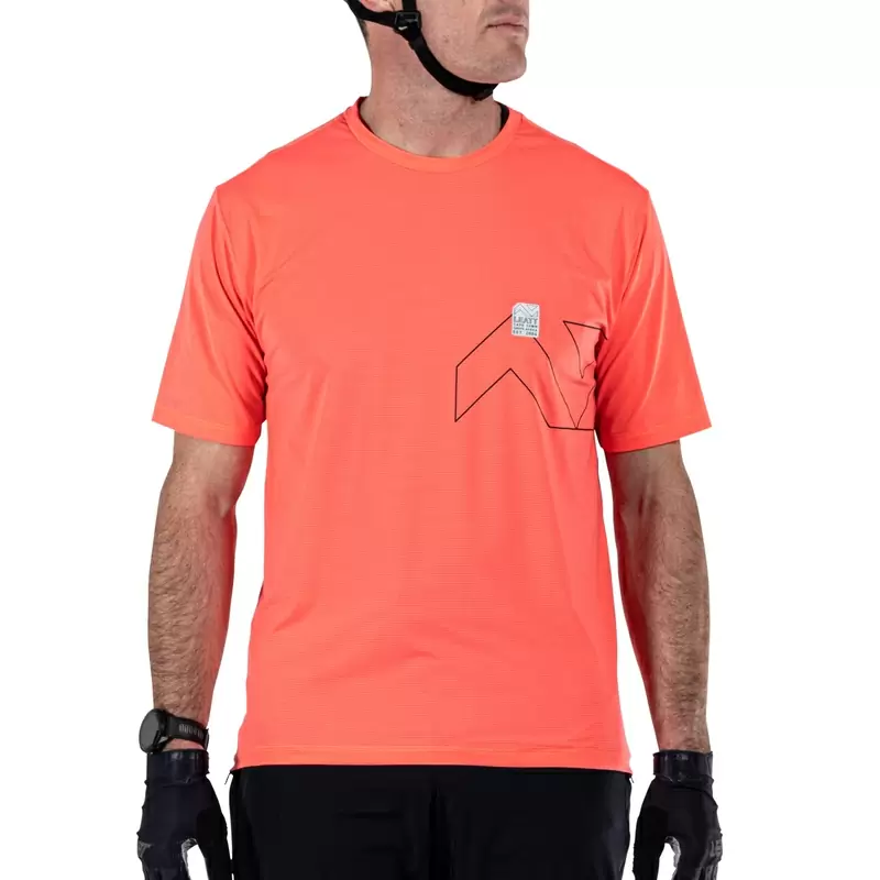 Maglia Maniche Corte MTB Trail 1.0 X-Flow Rosa Taglia XXL #6